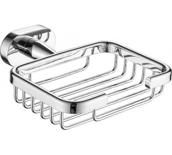 Изображение товара Мыльница VIEIR настенная из нержавеющей стали, хромированная, настенное крепление для ванной комнаты, V5104