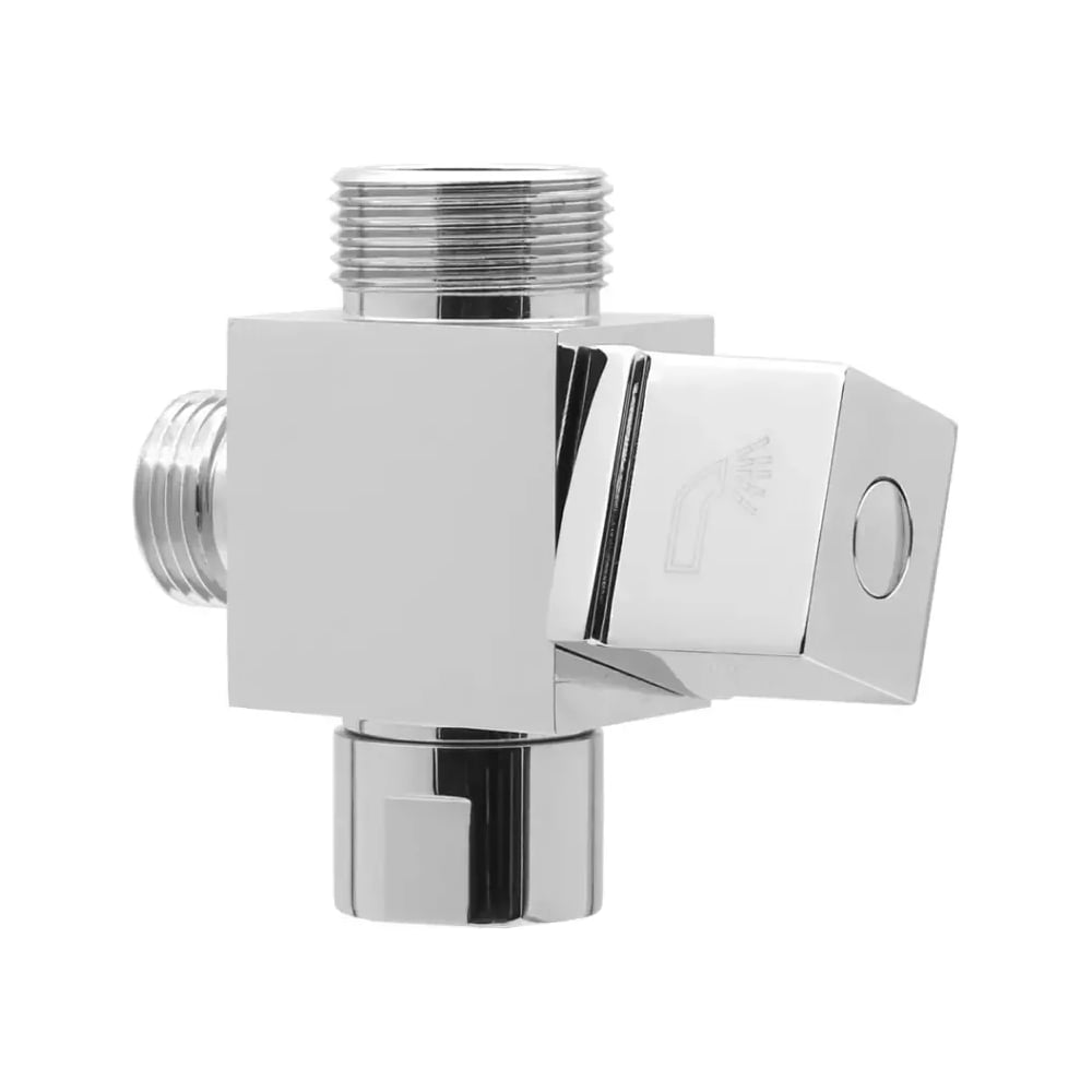 Изображение товара Переключатель для душа VIEIR VRGM443 латунный 3/4×1/2×1/2 хром