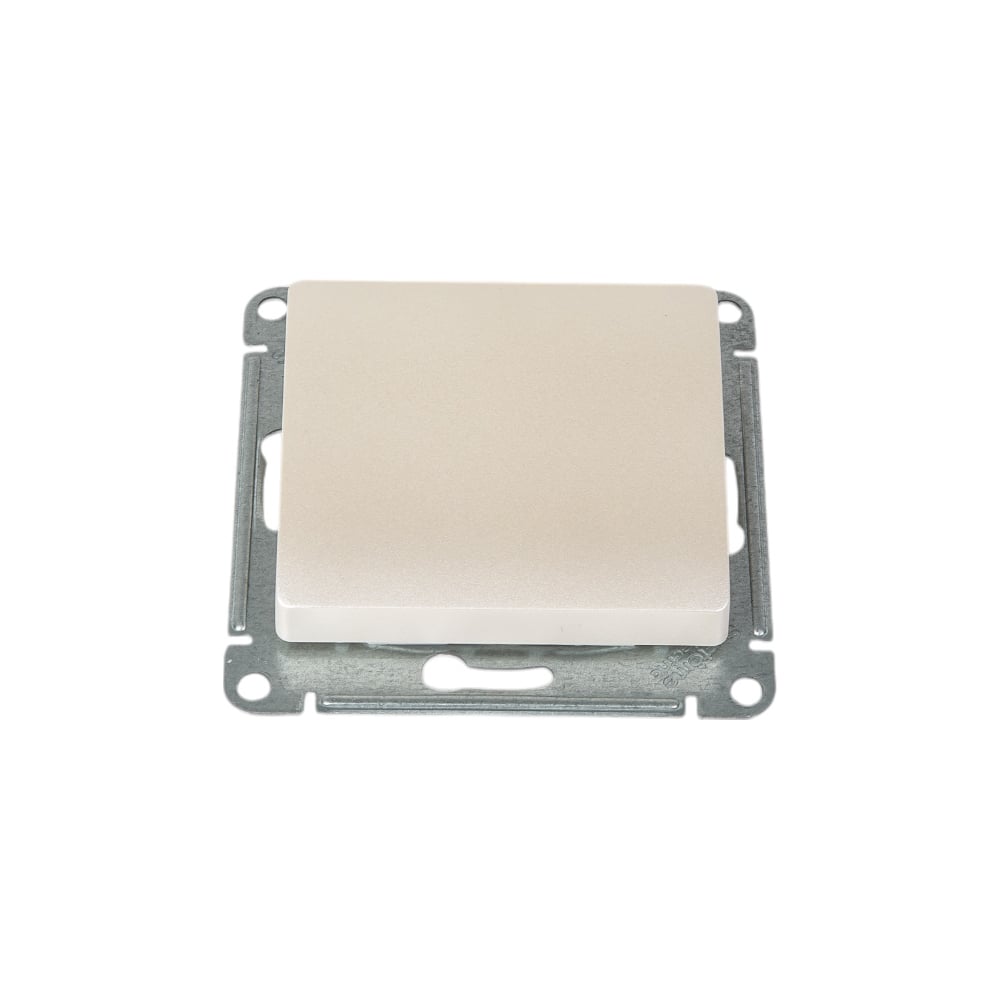 Одноклавишный переключатель Systeme Electric Glossa GSL000661
