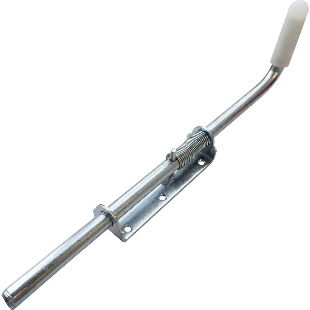 Изображение товара Задвижка гаражная усиленная Левша ЗГУ-400 цинк для ворот и калиток