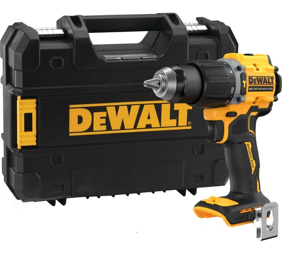 Изображение товара Ударная дрель-шуруповерт DEWALT DCD799NT, 18 В, 1650 об/мин, 28050 уд/мин, без АКБ и ЗУ, в кейсе TSTAK () DCD799NT-XJ