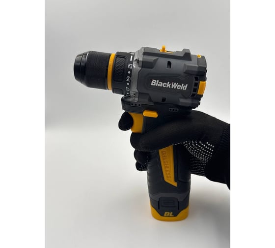 Изображение товара Дрель-шуруповерт аккумуляторная BlackWeld 16.8V 1.5Ah 150239