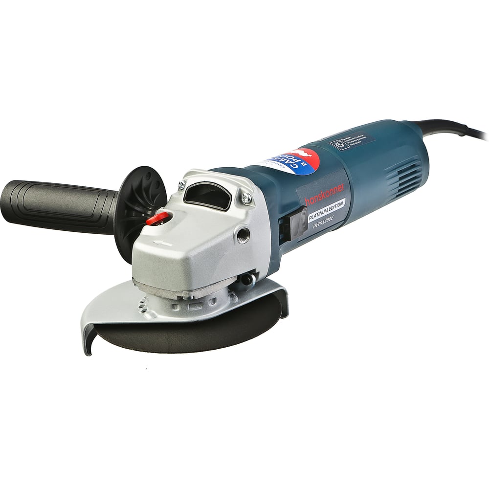 Изображение товара Профессиональная болгарка Hanskonner PLATINUM HWS1400E для резки и шлифовки