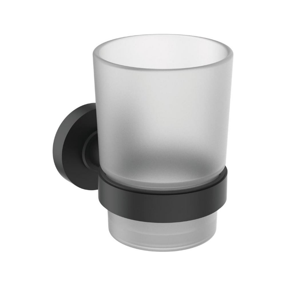 Изображение товара Стакан с держателем Ideal Standard IOM матовое стекло и крепежом