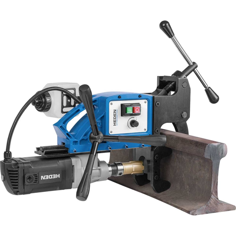 Изображение товара Рельсосверлильный станок HEDEN DMR-45 510.070 мощность 1700 Вт сверление до 45 мм
