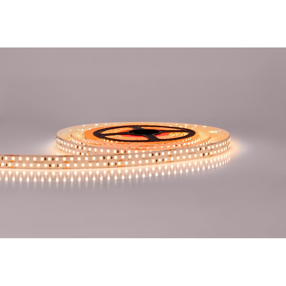 Изображение товара Светодиодная лента MAKSILED 5м 48В 240 SMD 2835 теплый белый