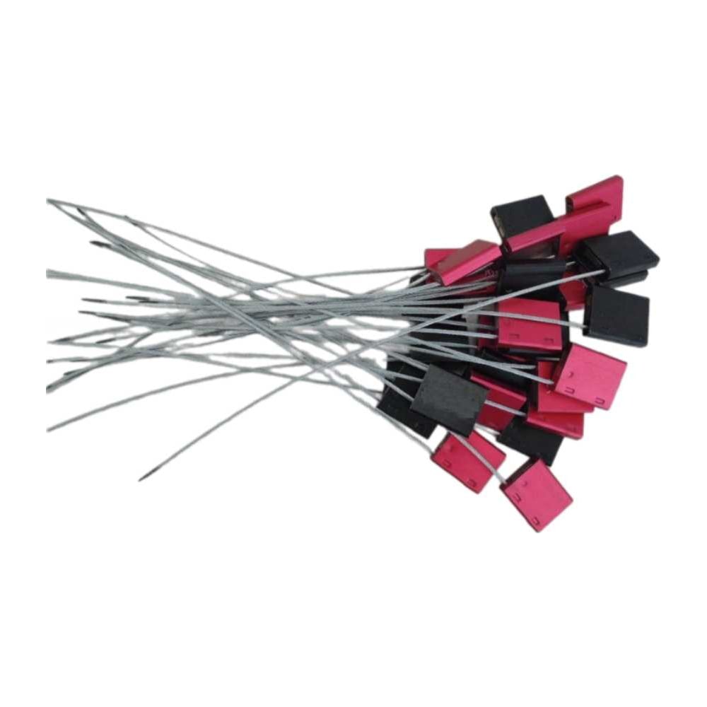 Изображение товара Тросовая пломба UVE ПРИЗМА D2,4мм L500мм красная 10шт