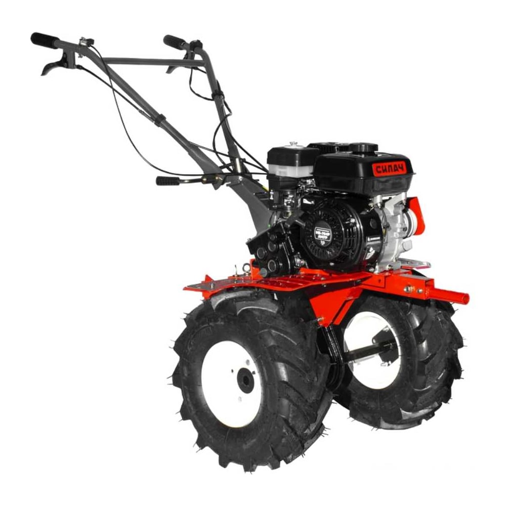 Изображение товара Мотоблок бензиновый СИЛАЧ МБ 704 Р Амур 7 л.с. фрезы 24 мм чугунный редуктор без колес