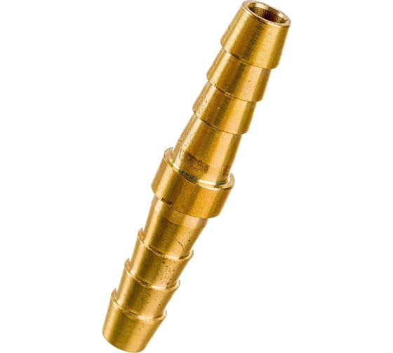 Изображение товара Штуцер двухсторонний елочка 6 мм - 6 мм Pegas pneumatic 3404