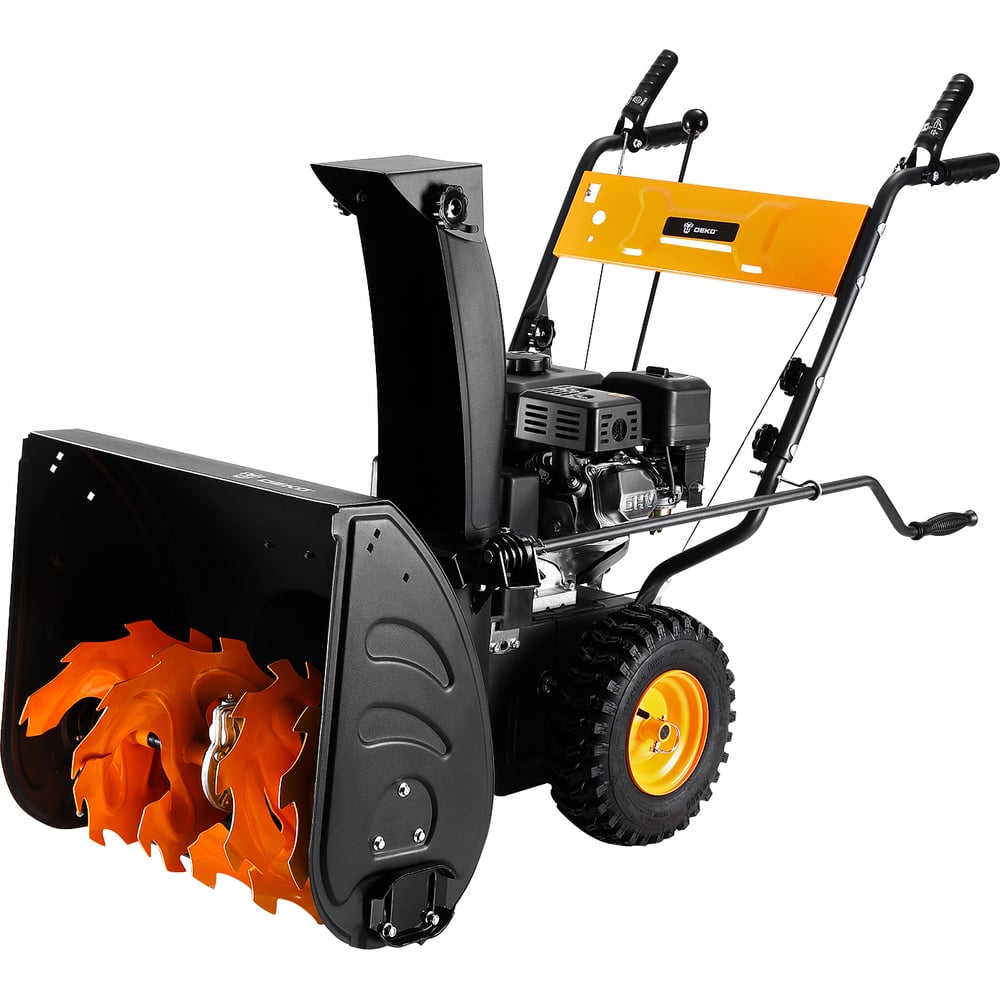 Изображение товара Снегоуборщик бензиновый DEKO ST 560 081-4450 с двухступенчатым шнеком