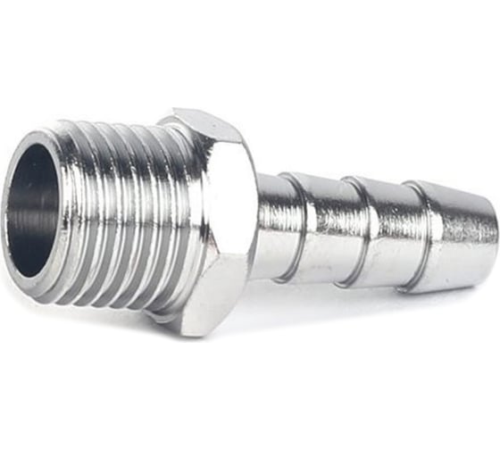 Изображение товара Штуцер елочка 12 мм - наружная резьба 1/2" Pegas pneumatic 4012