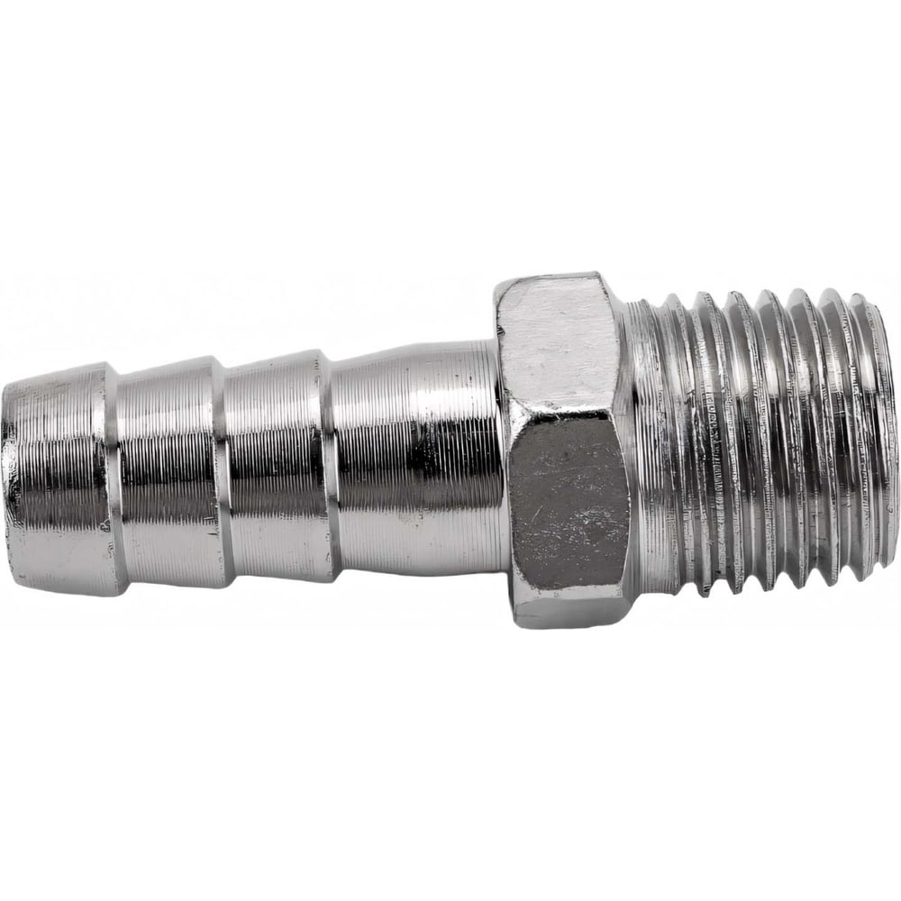 Изображение товара Штуцер елочка 10 мм наружная резьба 1/4" Pegas pneumatic 4003