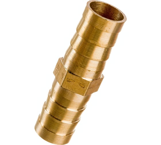 Изображение товара Штуцер двухсторонний елочка 12 мм - 12 мм Pegas pneumatic 3407