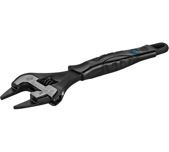 Изображение товара Разводной ключ КОБАЛЬТ 200 мм, с тонкими губками, ширина захвата 40 мм, двухкомпонентная р-ка CR-V 798-072