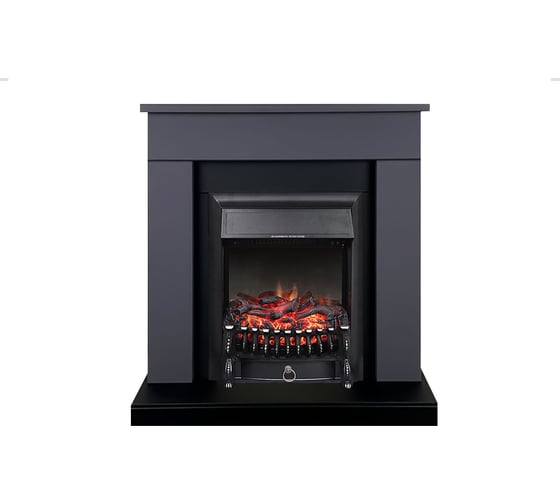 Изображение товара Каминокомплект Royal Flame BERGEN STD SFT под классику (Graphite Grey) разборный портал и Fobos FXM Black RC 64952724