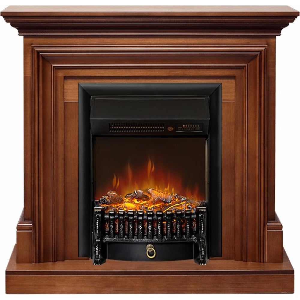 Изображение товара Электрокамин Royal Flame Bradford под классику орех с эффектом живого огня
