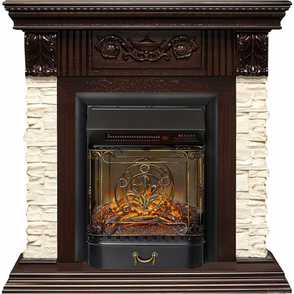 Изображение товара Каминокомплект Royal Flame Luxemburg STD (темн. дуб) портал и Majestic FXM Black RC электрокамин 64948723 Изображение товара Каминокомплект Royal Flame Luxemburg STD (темн. дуб) портал и Majestic FXM Black RC электрокамин 64948723