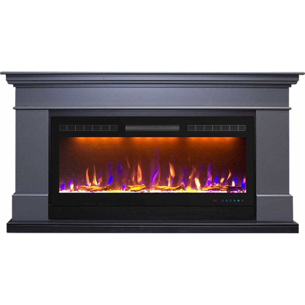 Изображение товара Современный электрокамин Royal Flame California под Vis42/5DVart 40/Crystal 40 с управлением и эффе