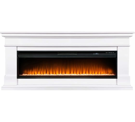 Изображение товара Каминокомплект Royal Flame California V60 SFT белый разборный портал и Vision 60 LED электрокамин 64960935