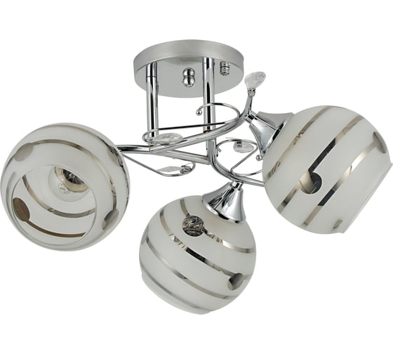 Изображение товара Люстра Schaffner Bina 4625-3, цвет хром, 120 Вт Bina 4625-3 CR