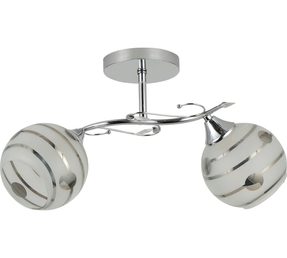 Изображение товара Люстра Schaffner Bina 4625-2, цвет хром, 80 Вт Bina 4625-2 CR