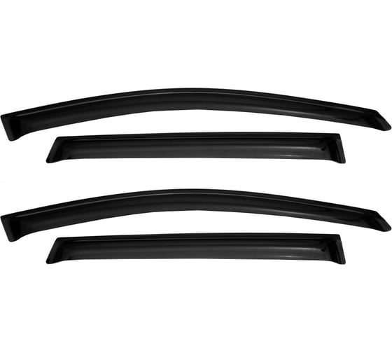 Изображение товара Дефлекторы окон Changan CS35 Plus с 2019 года (4 шт; темные) SIM NLD.SCGCS35P1932