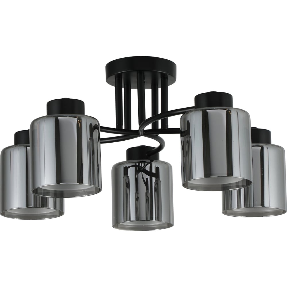 Изображение товара Люстра Schaffner Freddo 4575-5 BK современная декоративная потолочная 5 ламп