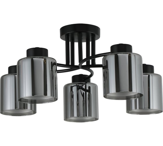 Изображение товара Люстра Schaffner Freddo 4575-5, цвет черный, 200 Вт Freddo 4575-5 BK
