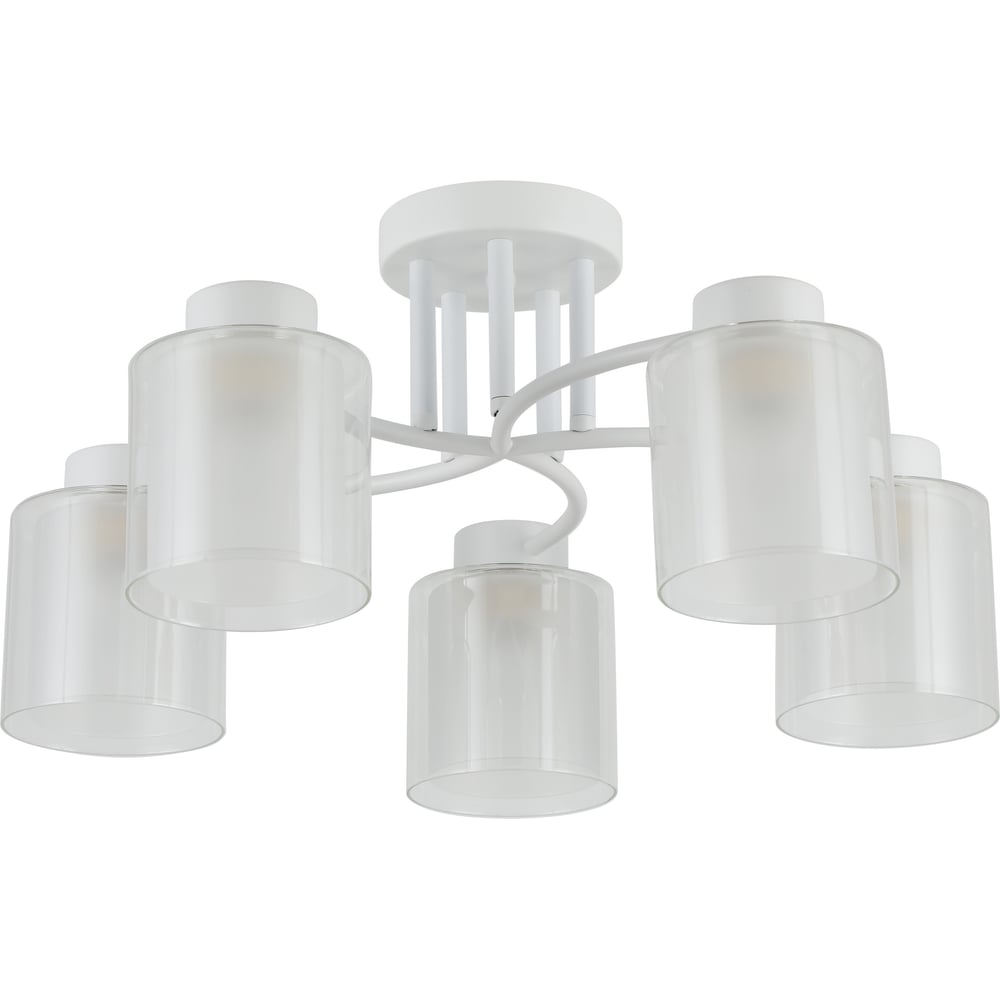 Изображение товара Люстра Schaffner Freddo 4575-5 WH современная 5 ламп 200 Вт белая