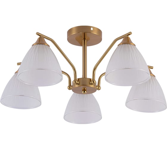 Изображение товара Люстра Schaffner Ricerca 4110-5, цвет медный, 300 Вт Ricerca 4110-5 CU