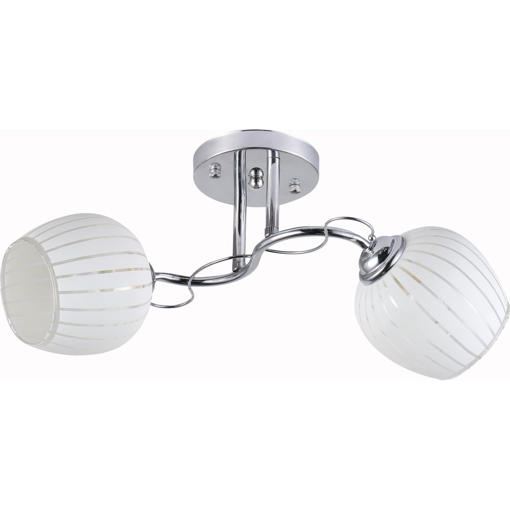 Изображение товара Люстра потолочная Schaffner Labio 4660-2, цвет хром, 40 Вт