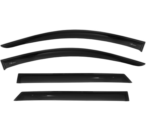 Изображение товара Дефлекторы окон накладные 4 шт для KIA Sorento Prime 2016-2020 гг Vinguru AFV90737