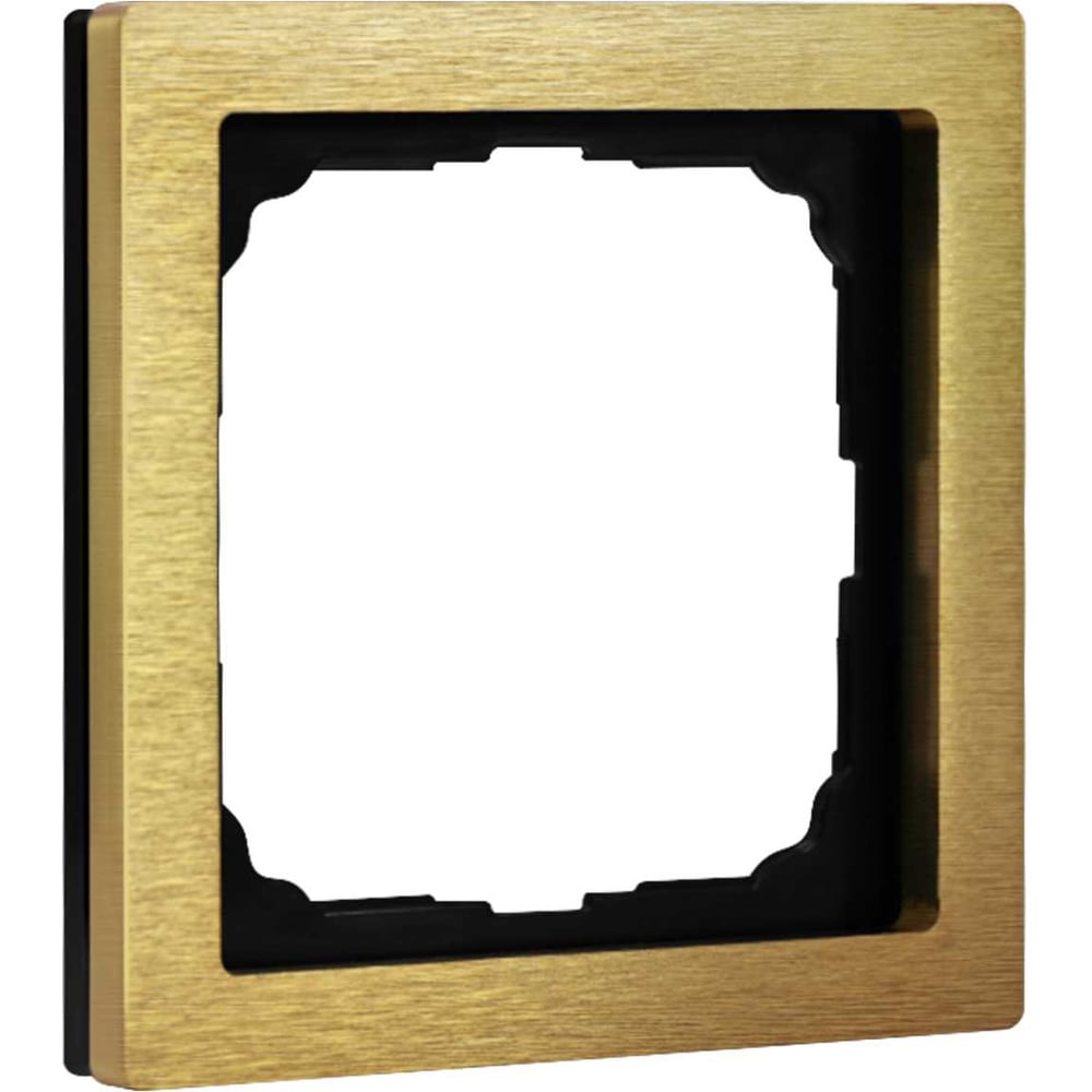 Изображение товара 1-постовая рамка Systeme Electric ArtGallery PURE, золотая