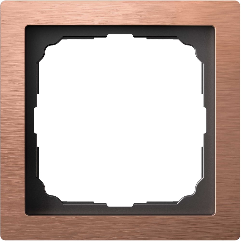 Изображение товара 1-постовая рамка Systeme Electric ArtGallery PURE металл медь