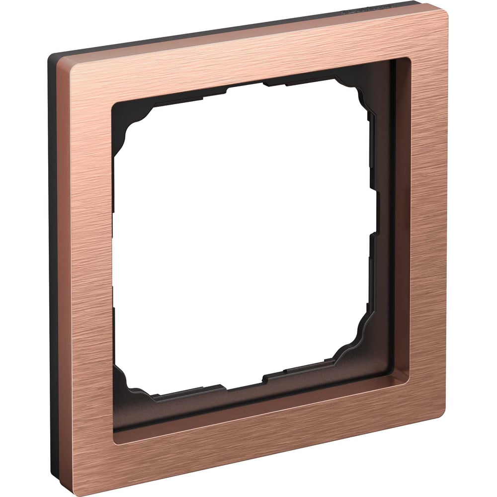 Изображение товара 1-постовая рамка Systeme Electric ArtGallery PURE металл медь