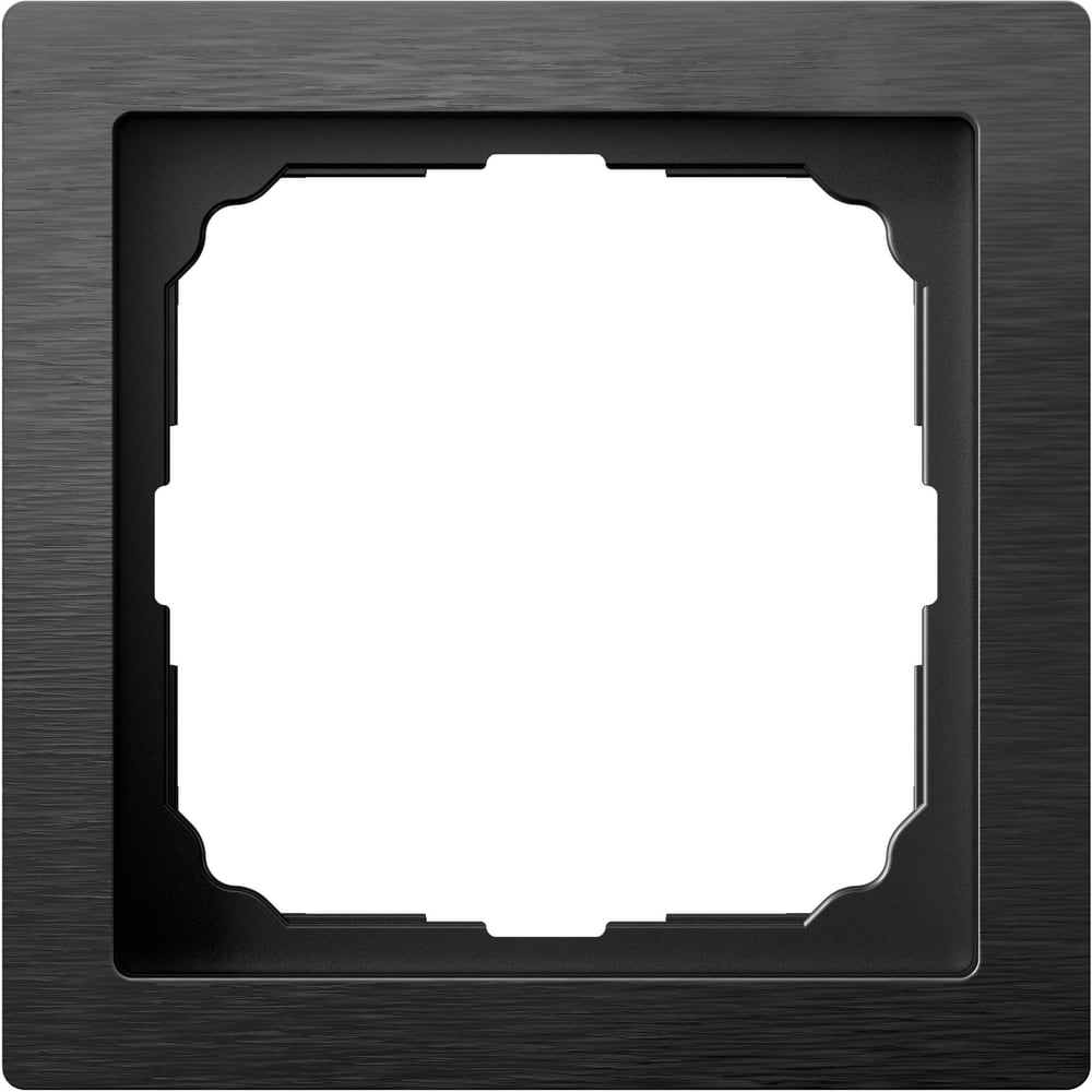 Изображение товара Рамка однопостовая металлическая ArtGallery PURE онкс Systeme Electric