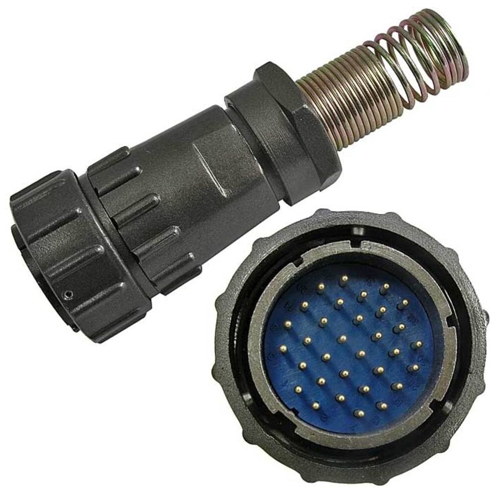 Изображение товара Разъем RUICHI FQ30-32pin TJ-16 106612 IP67 кабельный соединитель алюминий