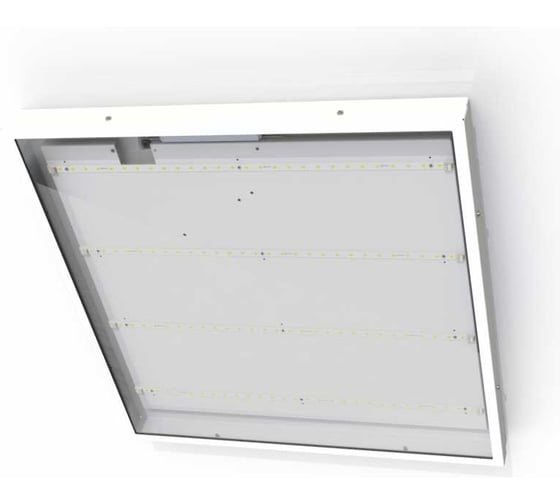 Изображение товара Светодиодный светильник DIORA Office SE Glass 30/3500 opal 3500лм 30Вт 4000K IP65 0.95PF 90Ra Kп<1 DOSEG30-O-4K-Ra90