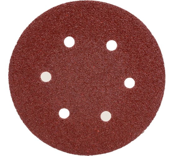 Изображение товара Шлифкруг по дереву и металлу (5 шт; 150 мм; К40) Энкор 20191