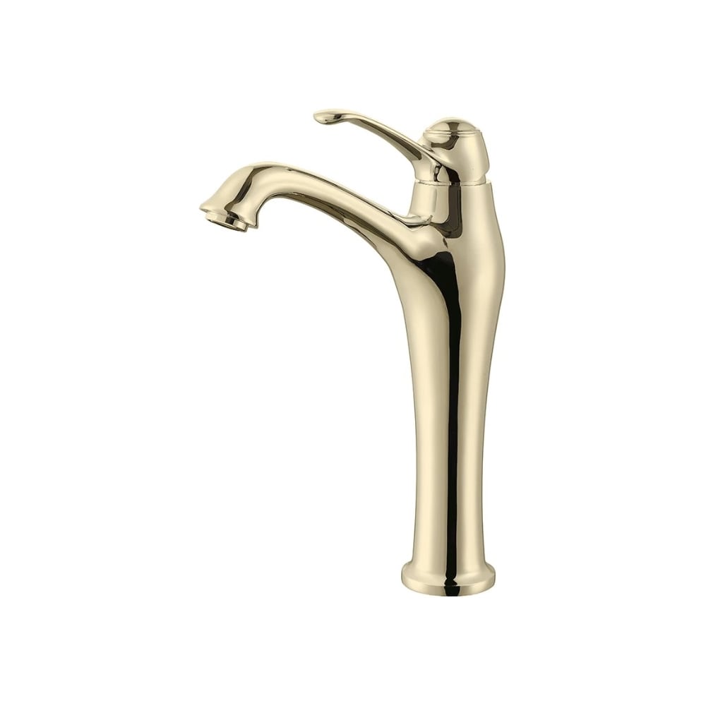 Изображение товара Смеситель для умывальника однорычажный высокий ViEiR золото