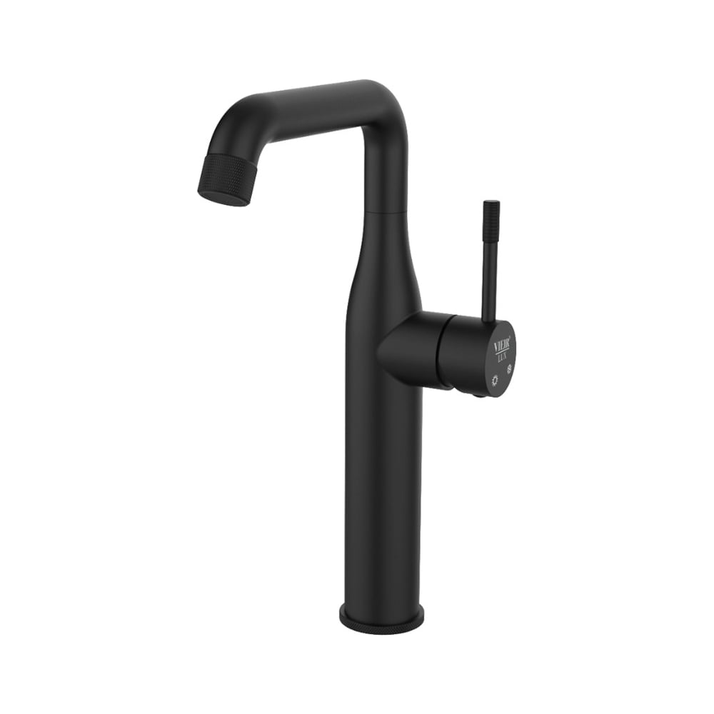 Изображение товара Смеситель для умывальника однорычажный высокий ViEiR черный V403515-C