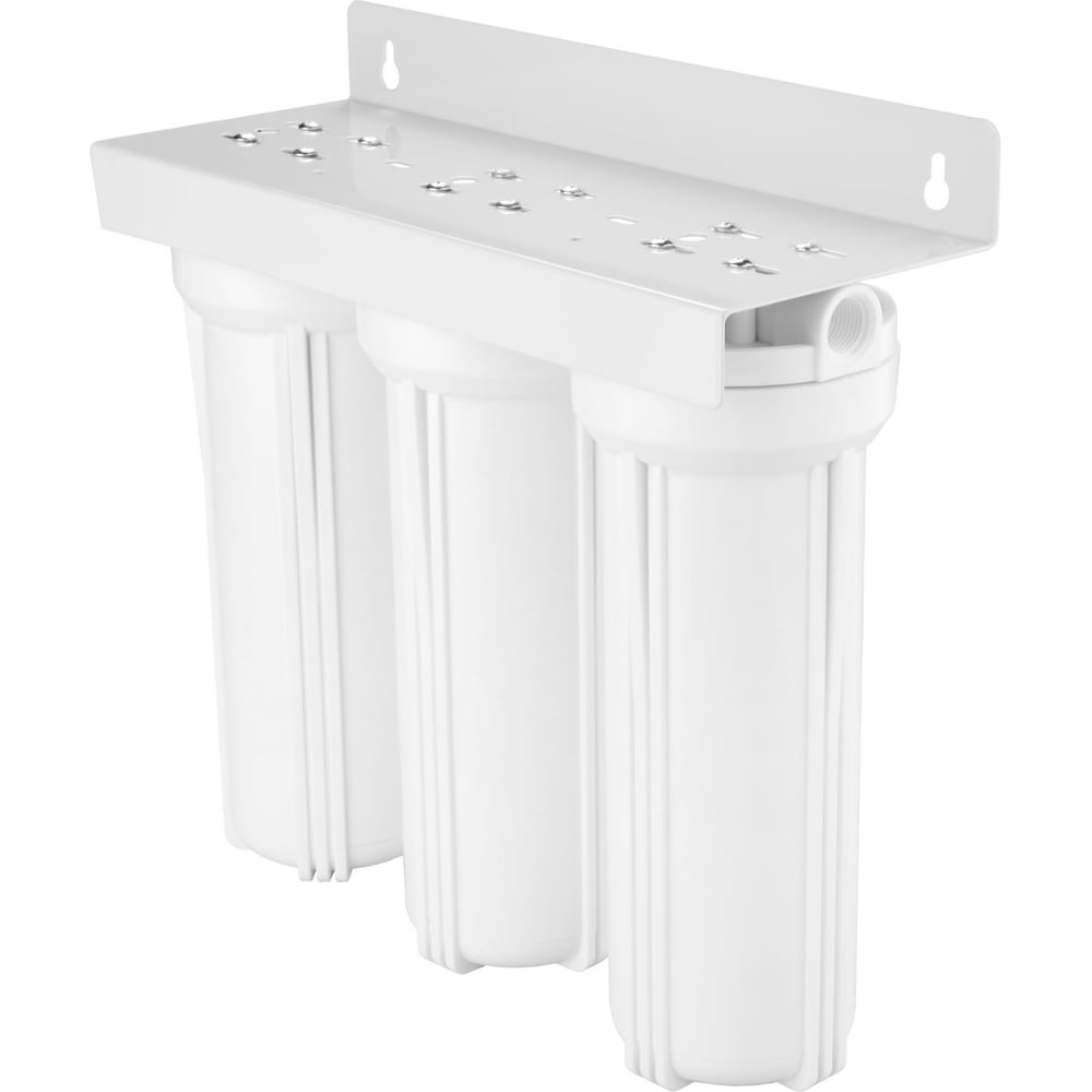 Изображение товара Корпус магистральный фильтра Гейзер С26 тройной 10SL 1/2 ВР для холодной воды