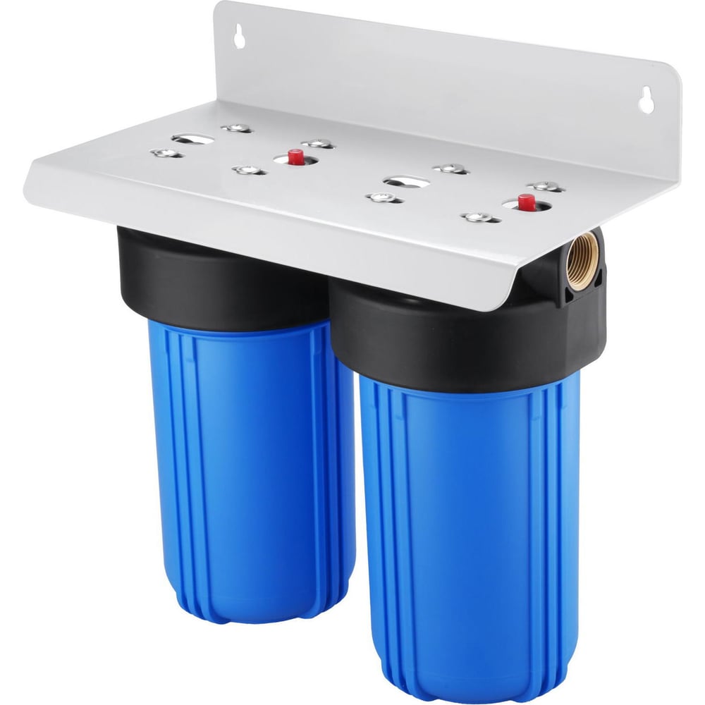 Изображение товара Корпус магистральный фильтра Гейзер С23 двойной 10BB 1 ВР для холодной воды