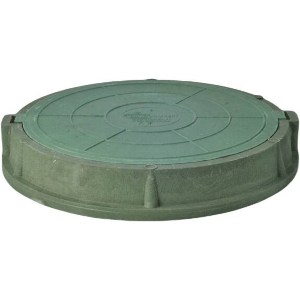 Изображение товара Люк Сантехкомплект полимер круглый 760 мм зеленый