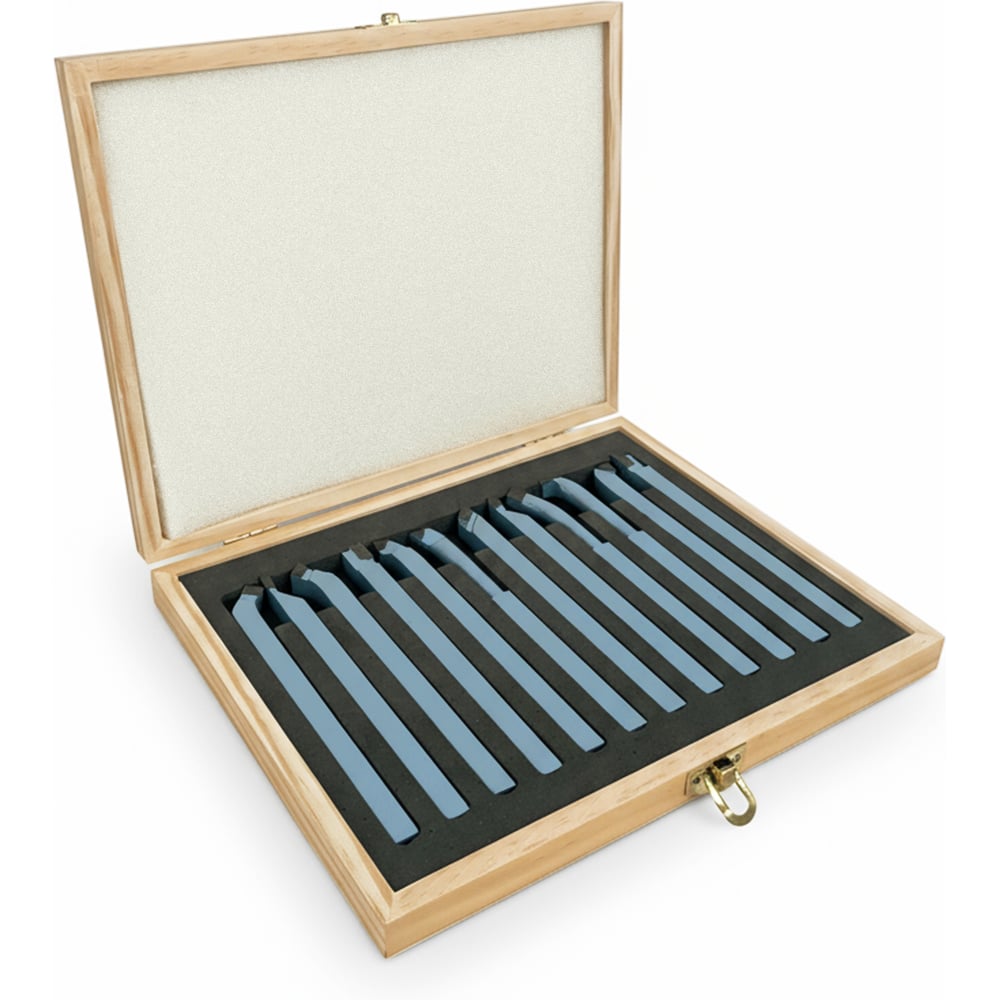 Изображение товара Набор резцов MetalMaster с твердосплавными напайками Т5К10 (12 шт)