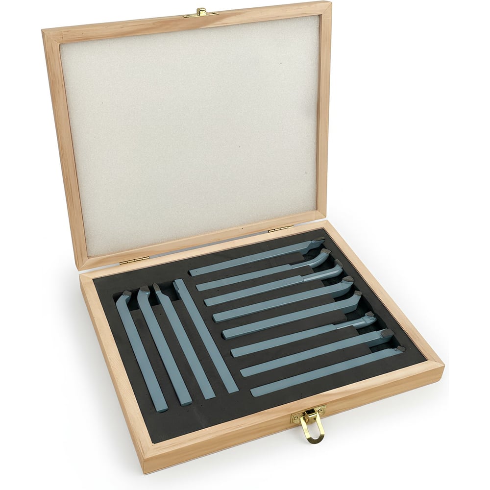 Изображение товара Набор резцов с твердосплавными напайками MetalMaster Т5К10, 12 шт, державка 8х8 мм