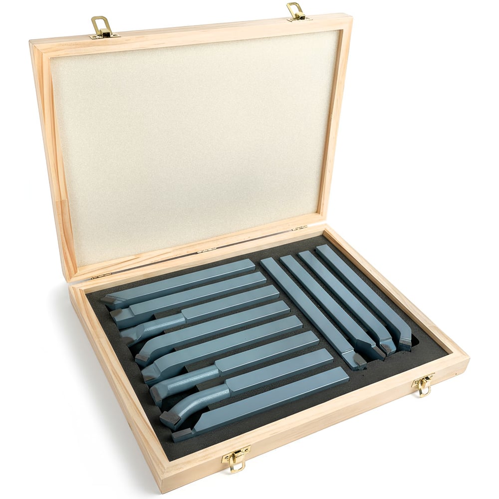 Изображение товара Набор резцов c твердосплавными напайками MetalMaster Т5К10 12 шт 16х16 мм