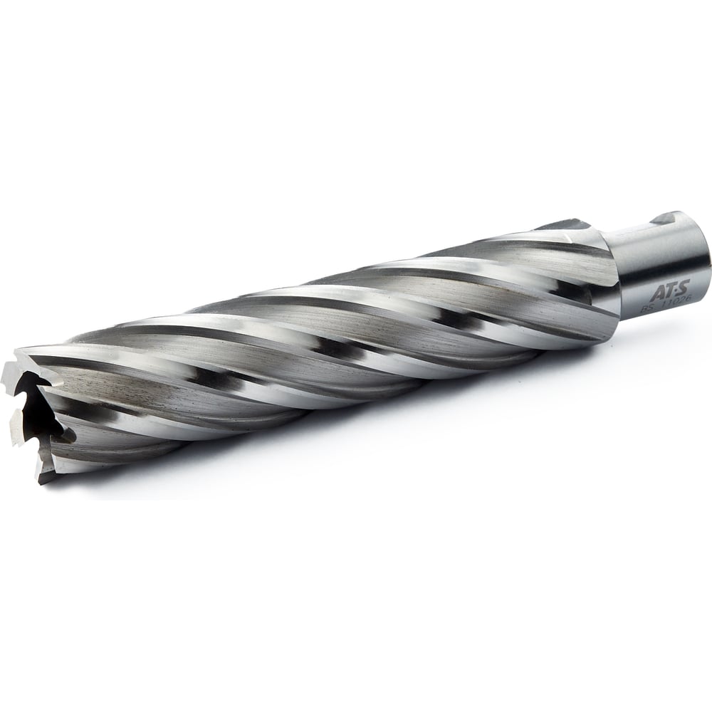 Изображение товара Сверло корончатое AT-S HSS 80 мм д 21 мм Weldon 19 для твердих материалов