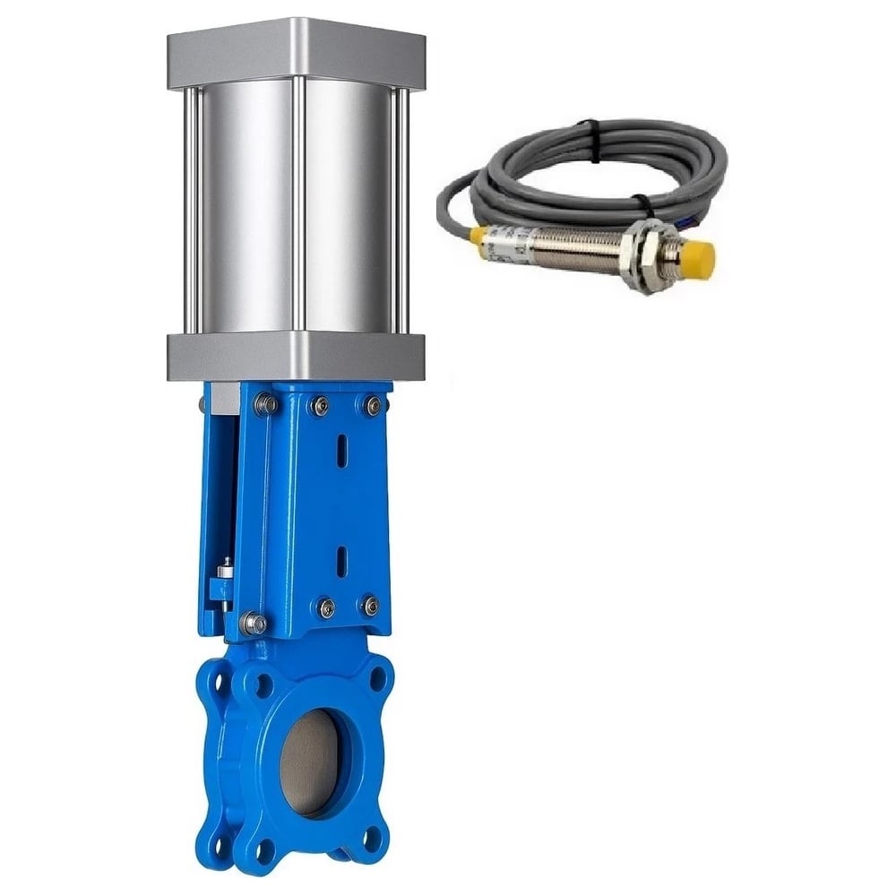 Изображение товара Задвижка шиберная WENZ DN.ru 304-304-M-1W-Fb-2P Ду150 Ру10