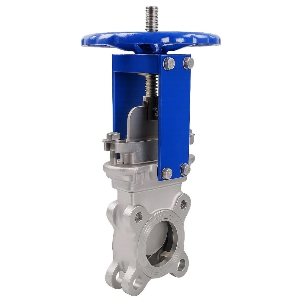 Изображение товара Задвижка шиберная DN.ru 316-316-EPDM-1W-Fb-S Ду300 Ру6 односторонняя